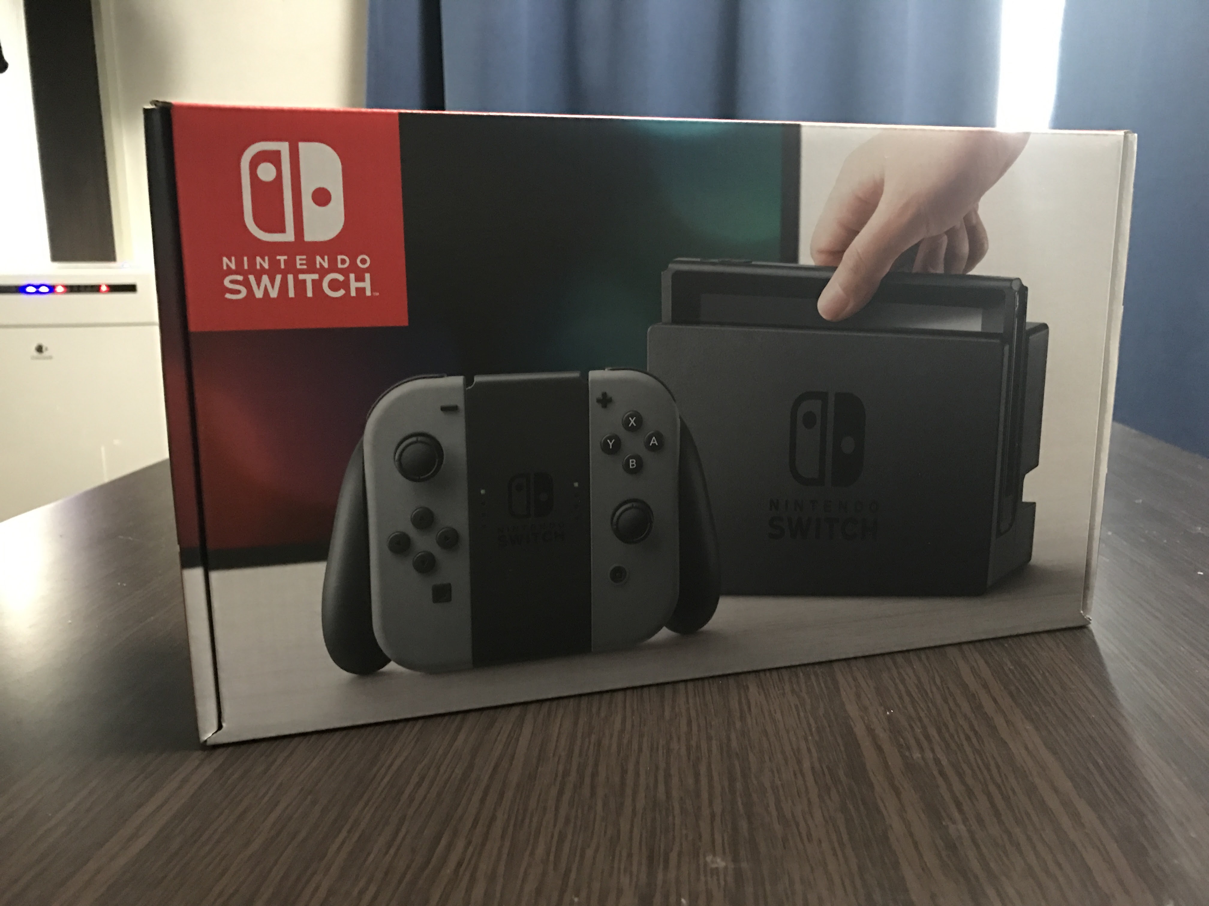 Nintendo Switch 開封レビュー！【Amazonで買ったら朝一で届いた】